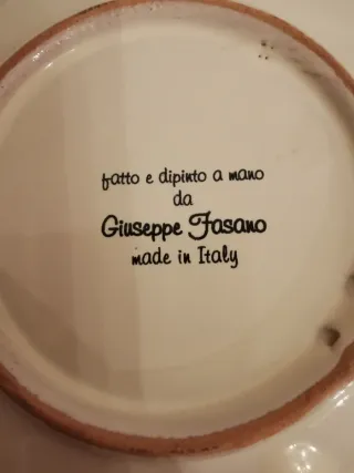 6 piattini Puglia con gallo