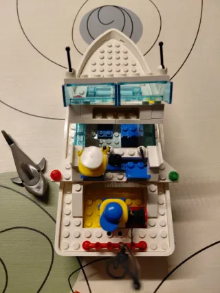 Lego System 4011 Barco Flotante Tiburón