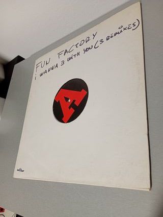 Vinilo Fun Factory - I Wanna B With U (3 Remixes)