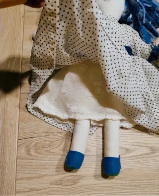 Bambola Pigotta in stoffa