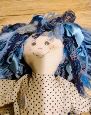 Bambola Pigotta in stoffa