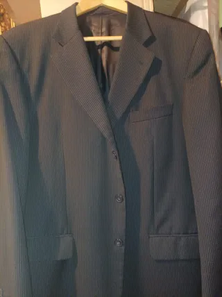 Giacca uomo elegante rigata