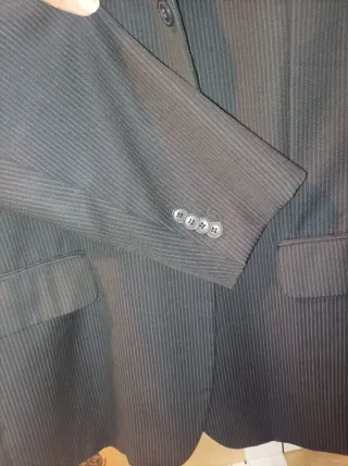 Giacca uomo elegante rigata