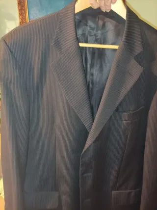 Giacca uomo elegante rigata