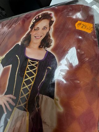 Disfraz Medieval Milady Talla Única