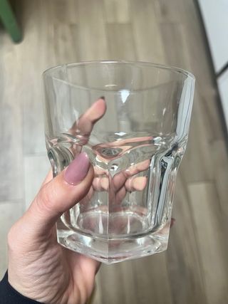 Set 6 Bicchieri Vetro Trasparente