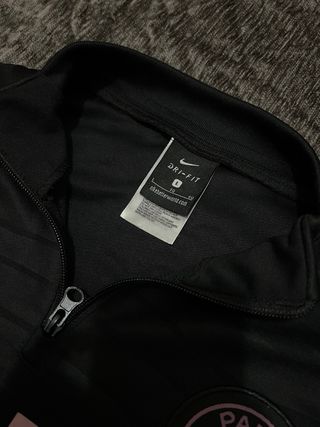 Chaqueta PSG Nike Dri-Fit Negra Rosa