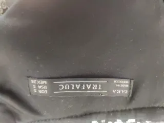 Vestido estampado Zara TRF