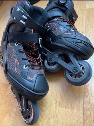 Patines en línea y protecciones