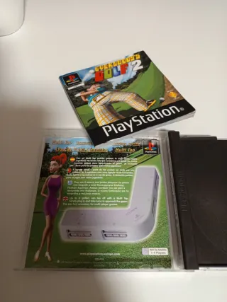Everybody's Golf 2 PS1 (portadas y manual)