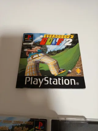 Everybody's Golf 2 PS1 (portadas y manual)
