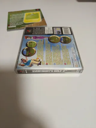 Everybody's Golf 2 PS1 (portadas y manual)