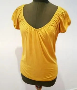 Camiseta H&M Algodón Elástico Talla M