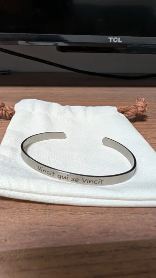 Pulsera metálica hombre