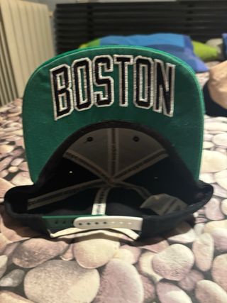 Gorra Adidas Boston Celtics Negra y Verde