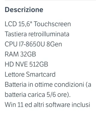 Notebook HP EliteBook 850 G5 Argento