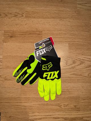 Guantes Fox Dirtpaw Motocross Neón