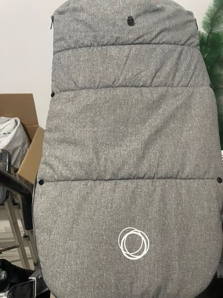 Saco para cochecito de bebé gris