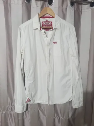 Camisa Superdry Blanca