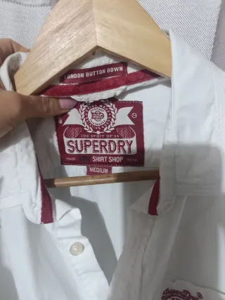 Camisa Superdry Blanca