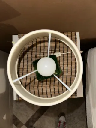 Lampada Jägermeister in Vetro e Tessuto