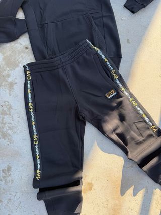 Conjunto Deportivo EA7 Emporio Armani Negro