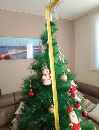Árbol de Navidad decorado