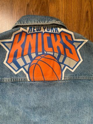 Chaleco Oversize Denim NBA x Bershka