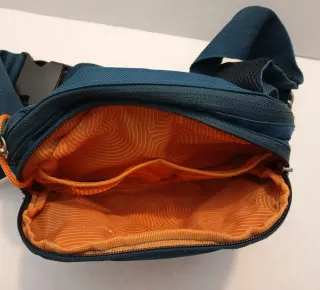 Marsupio Discovery Adventures blu/arancione