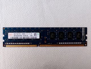 Dos memorias RAM SK HYNIX 2gb - RAMXEL 4gb