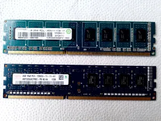 Dos memorias RAM SK HYNIX 2gb - RAMXEL 4gb