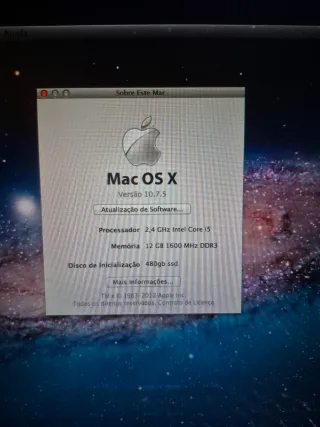 MacBook Pro Apple Plata/Morado