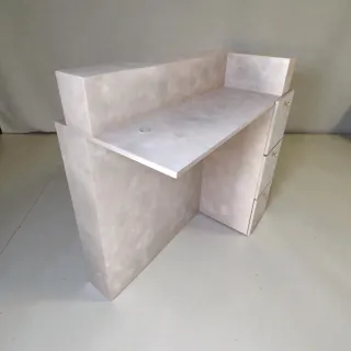 Mostrador de recepción hecho a medida