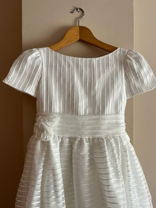 Vestido Comunión Niña Devota & Lomba Blanco