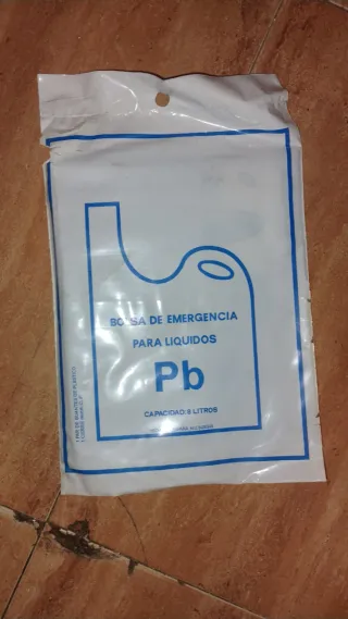 Bolsa de emergencia para líquidos