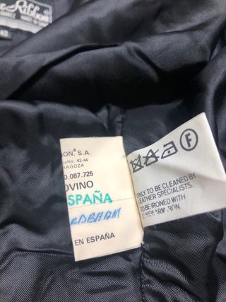 Abrigo de cuero (piel) Vintage Nuevo