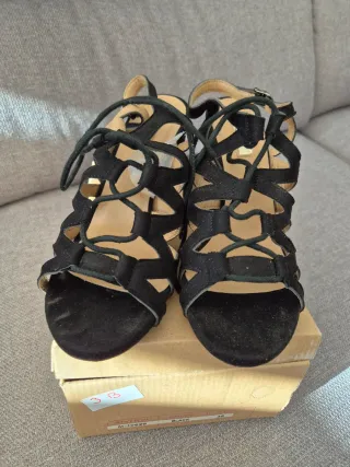 Sandalias de tacón de mujer