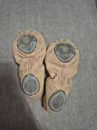 Zapatillas de ballet beige varias tallas