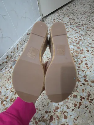 Sandalias Beige Talla 38