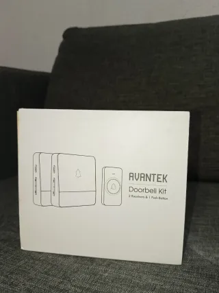 Avantek Kit Timbre Inalámbrico 2 Receptores