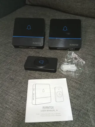 Avantek Kit Timbre Inalámbrico 2 Receptores