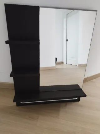 Espejo con estantes Ikea