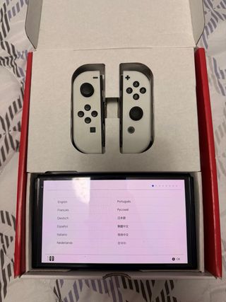 Nintendo Switch OLED Blanca