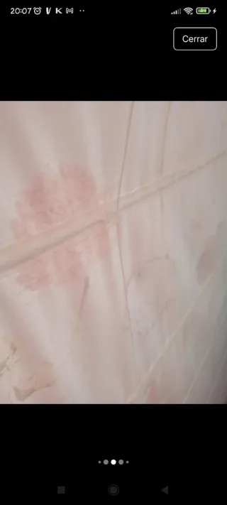 Estor Hortensias alargado con accesorios