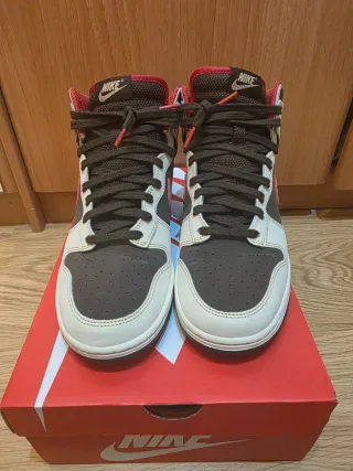 Nike Dunk High Beige/Marrón