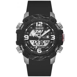 Reloj Guess GW0421G1 Negro y Plateado