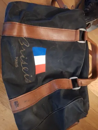 Patines de hielo antiguos negros y bolsa -talla 41