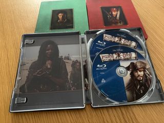 Trilogía Piratas del Caribe Steelbook Bluray - J19