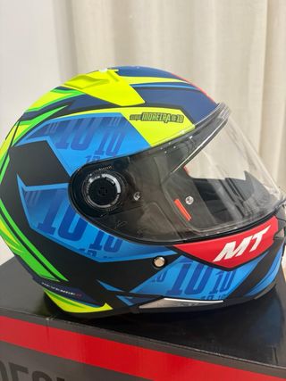 Casco MT Integran Carretera Azul