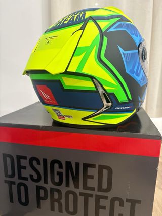 Casco MT Integran Carretera Azul